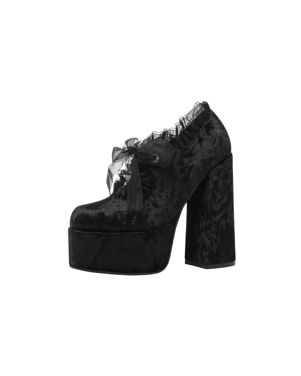 Midnight Dollski Heels